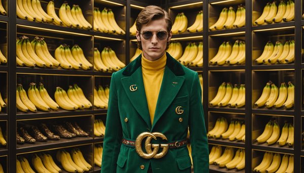 Découvrez la banane gucci : luxe et style au quotidien
